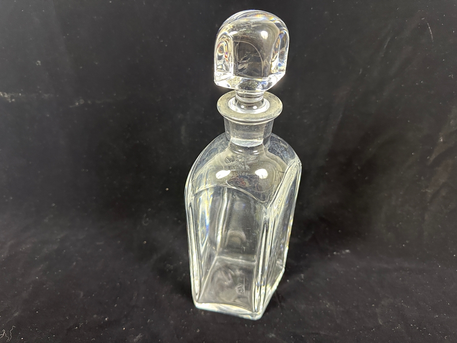 Baccarat France  Vologne Liquor Decanter With Stopper 11.5H [Photo 6]