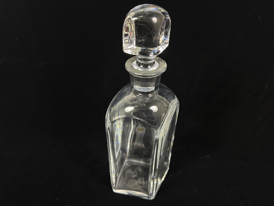 Baccarat France  Vologne Liquor Decanter With Stopper 11.5H [Photo 7]