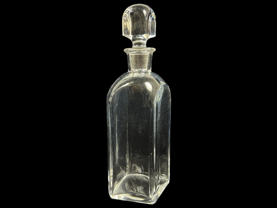 Baccarat France  Vologne Liquor Decanter With Stopper 11.5H [Photo 1]