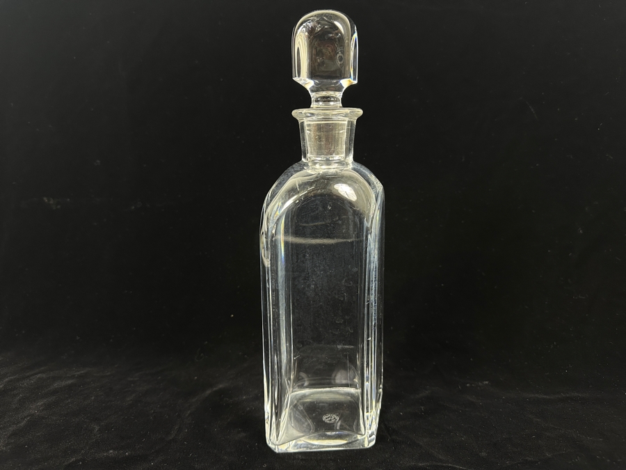Baccarat France  Vologne Liquor Decanter With Stopper 11.5H [Photo 4]