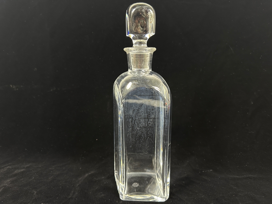 Baccarat France  Vologne Liquor Decanter With Stopper 11.5H [Photo 8]