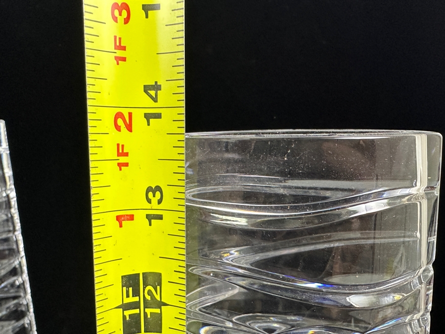 Pair Of Birks Crystal Vases 13.75'H [Photo 10]