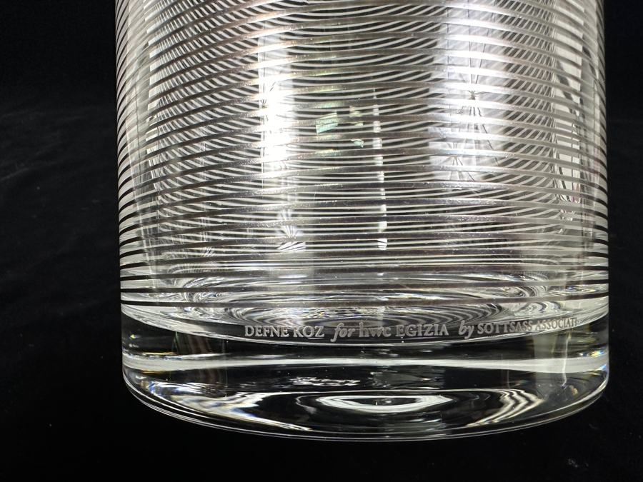 Stunning Vase By Defne Koz For Hwc Egizia By Sottsass Associati, Milano Italy 11.75'H [Photo 7]