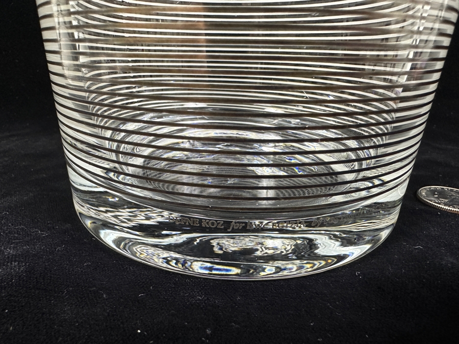 Stunning Vase By Defne Koz For Hwc Egizia By Sottsass Associati, Milano Italy 11.75'H [Photo 6]