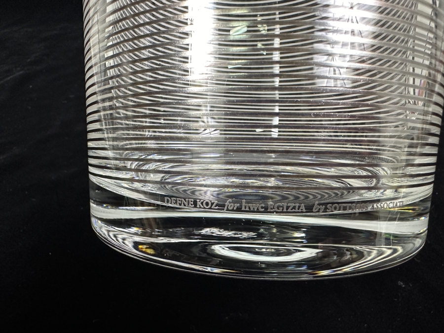 Stunning Vase By Defne Koz For Hwc Egizia By Sottsass Associati, Milano Italy 11.75'H [Photo 8]