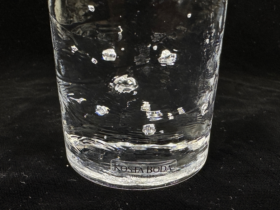 (3) Kosta Boda Sweden Model 'Cool' Bubble Candlesticks Candle Holders 5.5'H To 11.75'H [Photo 7]