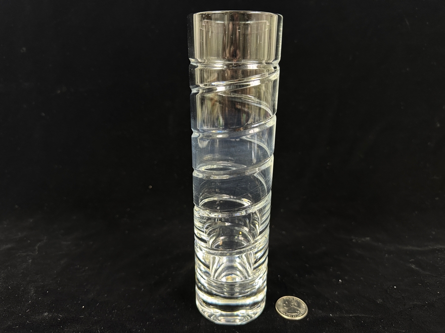 Tiffany & Co Crystal Vase 8 1/8'H [Photo 2]