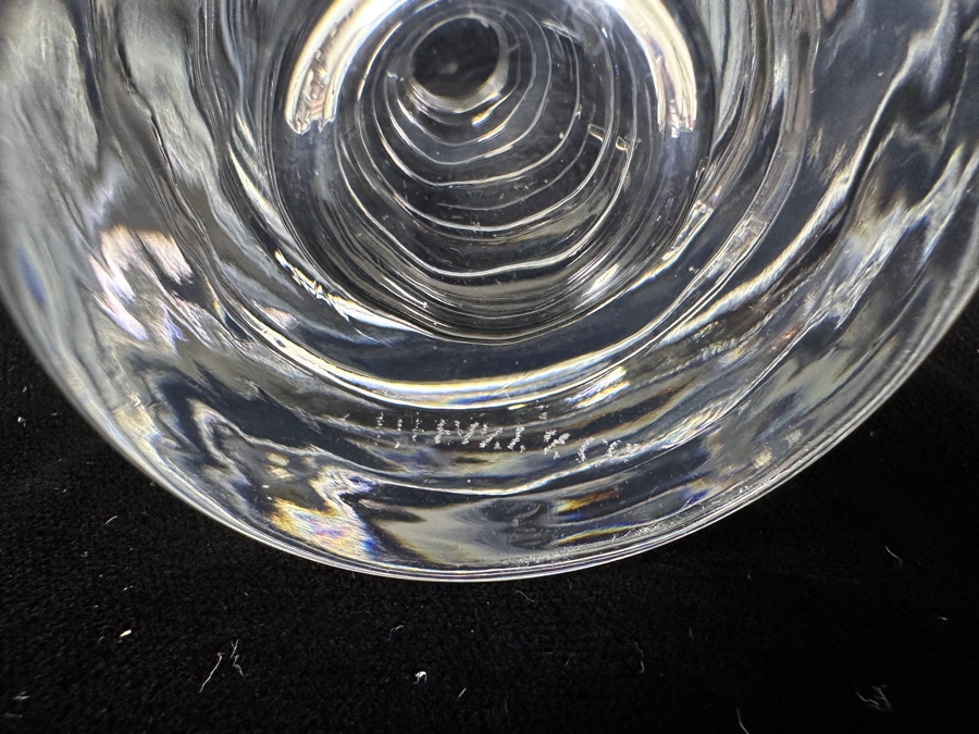 Tiffany & Co Crystal Vase 8 1/8'H [Photo 6]