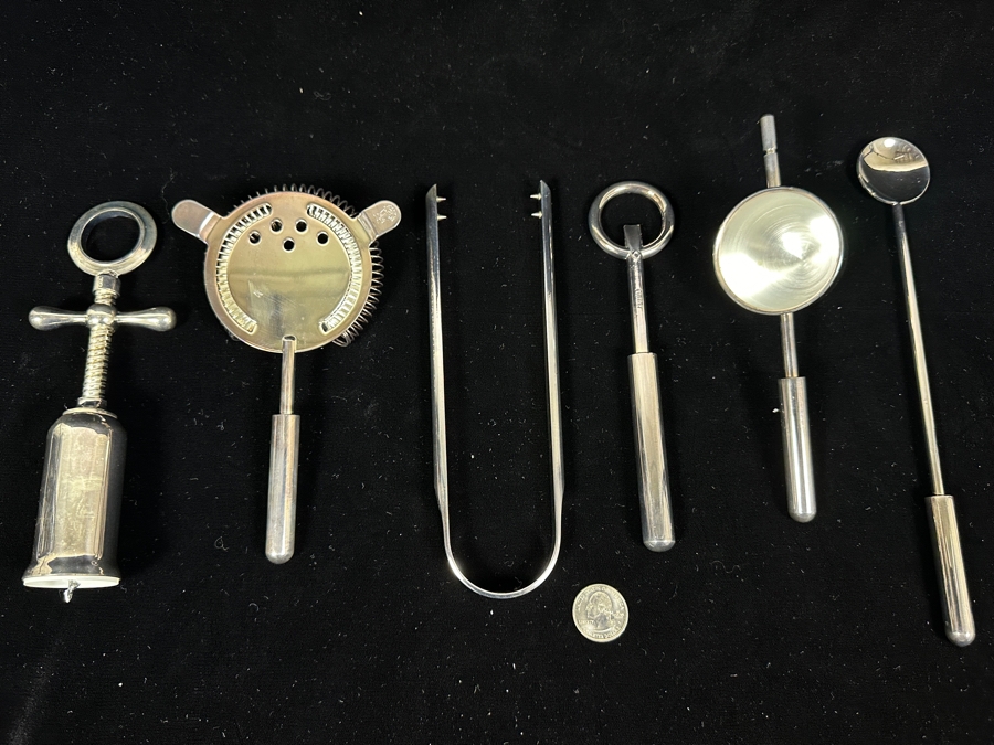 PM Italy Silverplate Barware Set [Photo 3]