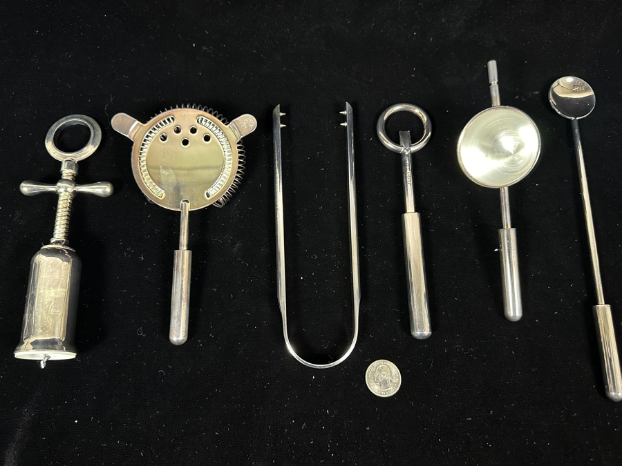 PM Italy Silverplate Barware Set [Photo 2]