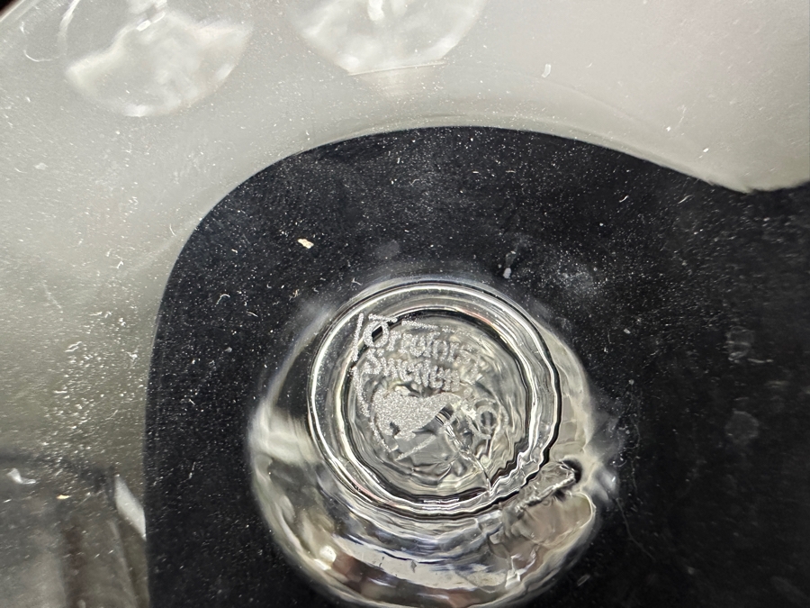 (4) Orrefors Sweden Crystal Champagne Flutes 9H [Photo 5]