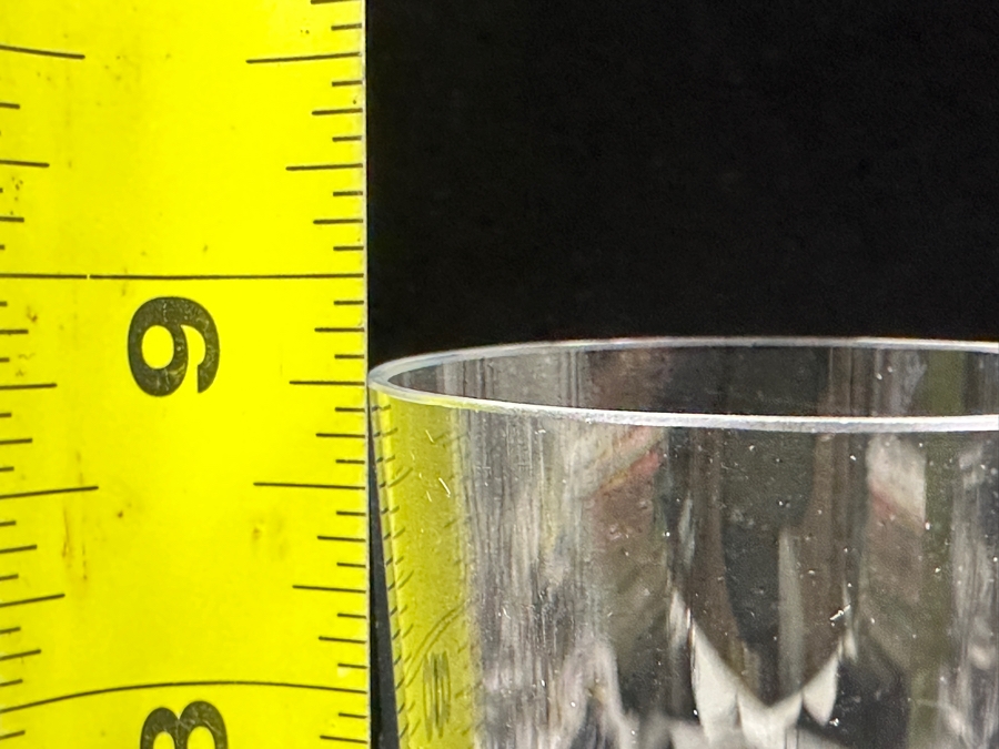 (4) Stunning Moser Glass Stemware Glasses Designed By Adolf Matura 8.75'H Estimate $400-$800 [Photo 10]