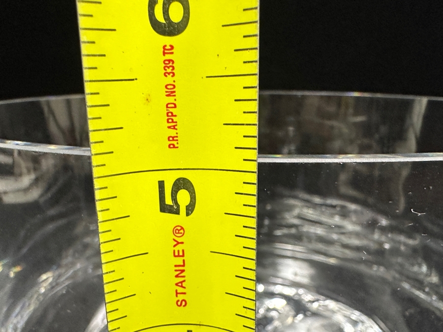 Iittala Finland Gaissa Bowl Designed By Tapio Wirkkala In 1973 Inspired By Artic Landscapes Featuring A Rocky, Textured Base Resembling Ice 8W X 5H [Photo 9]