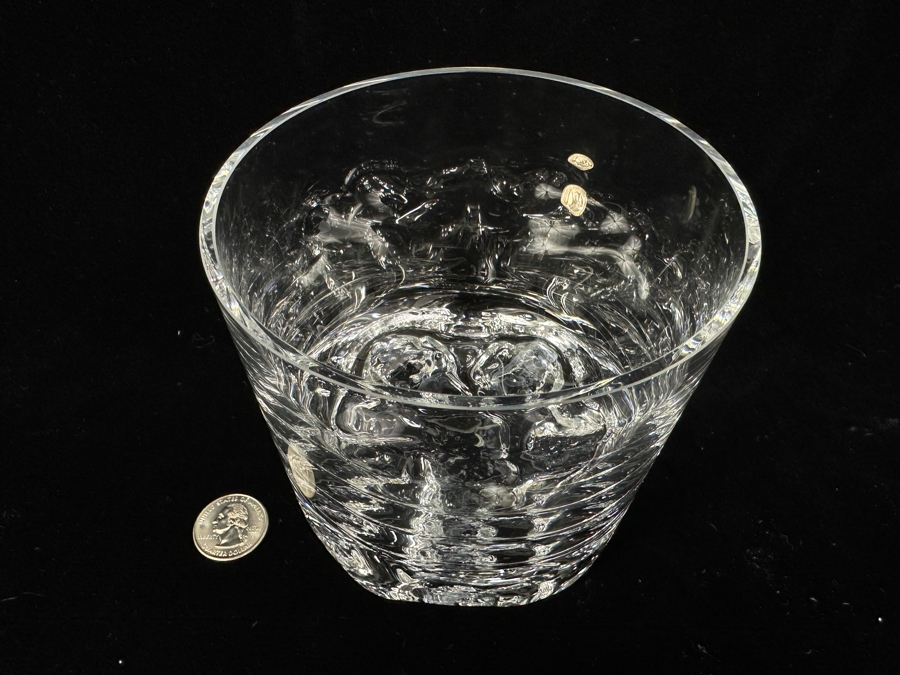 (6) Iittala Finland Gaissa Ice Bucket Designed By Tapio Wirkkala In 1973 Inspired By Artic Landscapes Featuring A Rocky, Textured Base Resembling Ice 4 5/8W X 4 3/8H [Photo 4]