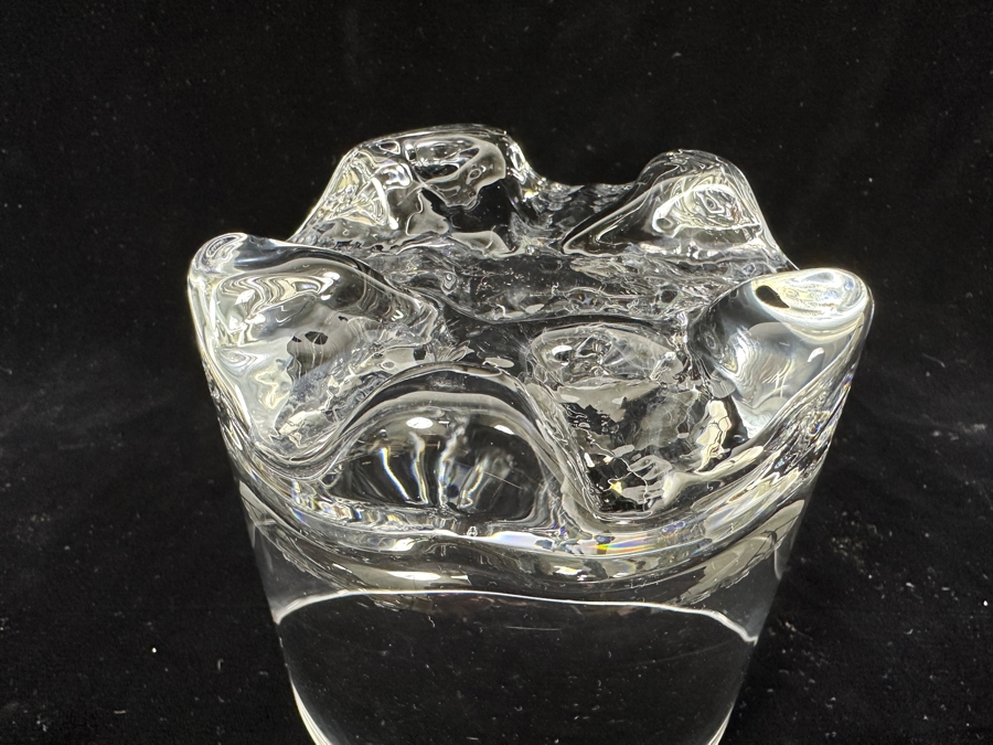 (6) Iittala Finland Gaissa Ice Bucket Designed By Tapio Wirkkala In 1973 Inspired By Artic Landscapes Featuring A Rocky, Textured Base Resembling Ice 4 5/8W X 4 3/8H [Photo 8]