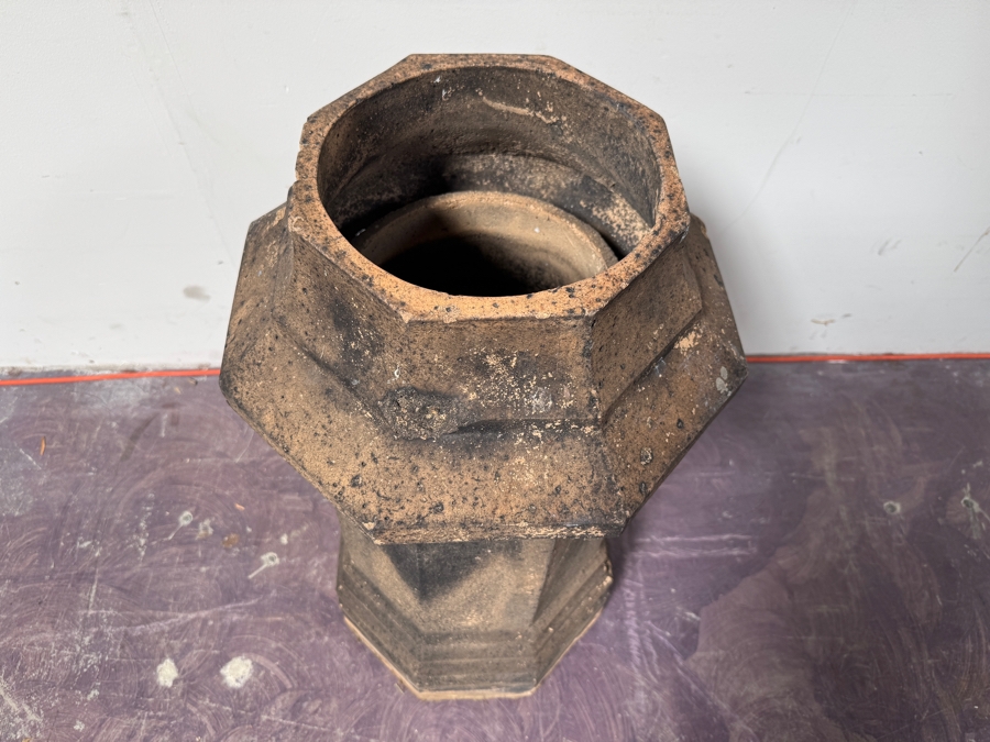 Just Added - Antique English Chimney Pot 15W X 33H [Photo 4]