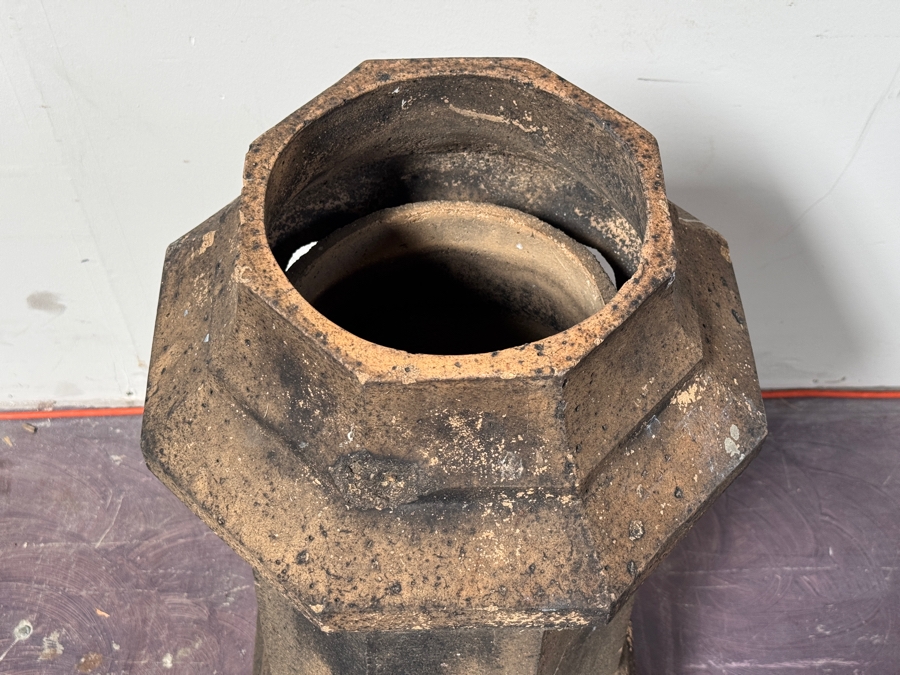Just Added - Antique English Chimney Pot 15W X 33H [Photo 5]