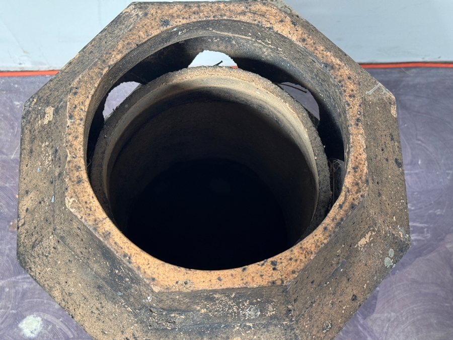Just Added - Antique English Chimney Pot 15W X 33H [Photo 6]
