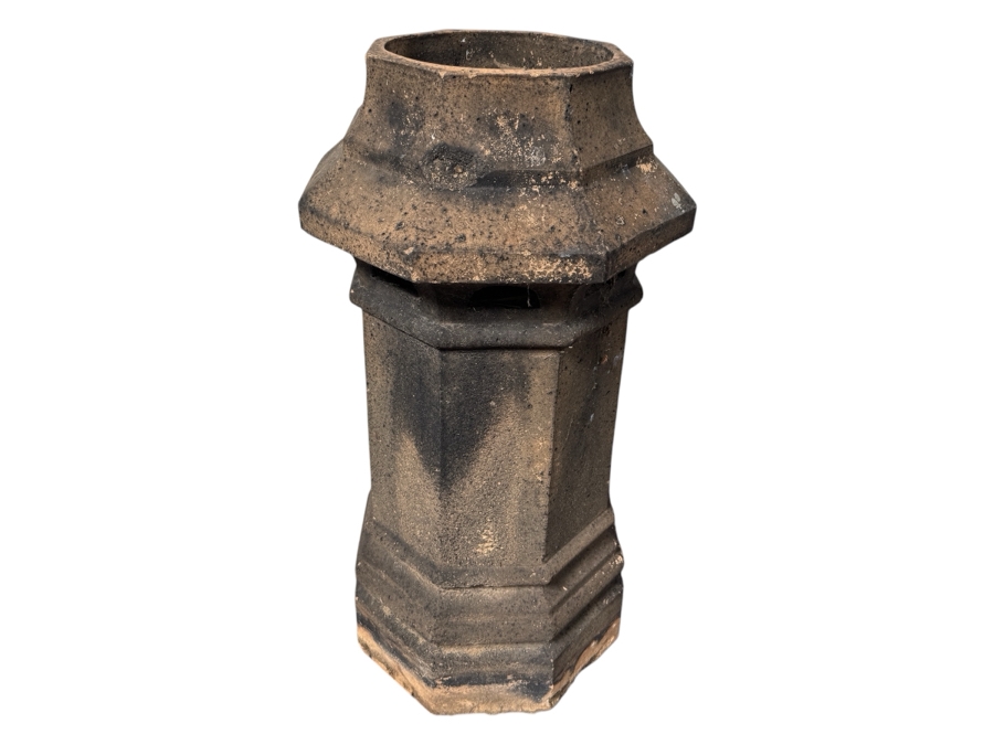 Just Added - Antique English Chimney Pot 15W X 33H