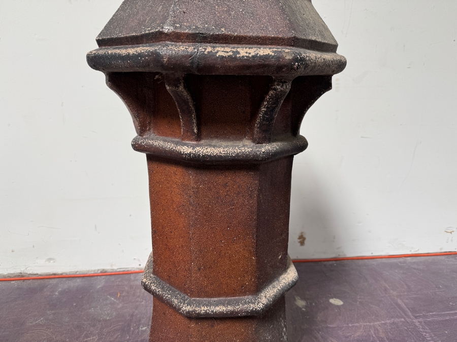 Just Added - Antique English Chimney Pot 15W X 42H [Photo 5]