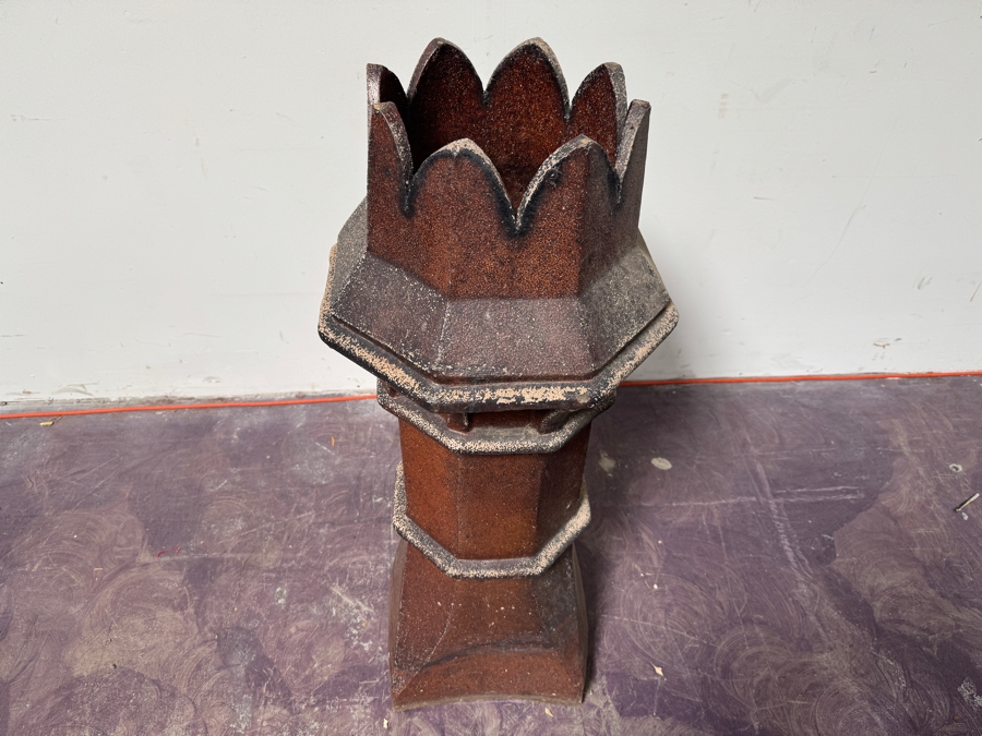 Just Added - Antique English Chimney Pot 15W X 42H [Photo 3]