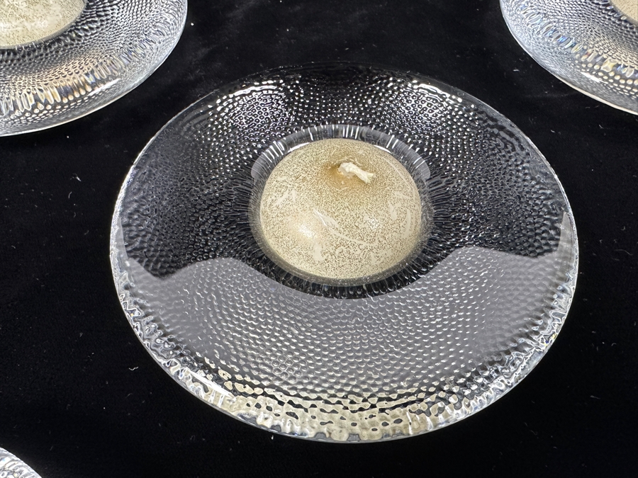 Just Added - (5) Iittala Nappi Finnish Tealight Candle Holders Nappi Series Designed By Markku Salo 5W [Photo 3]