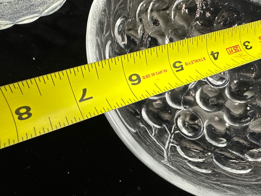 Just Added - (6) Kosta Boda Sweden Grape Large Fruit Dessert Bowls 6 5/8W Replacements Value $959 [Photo 4]