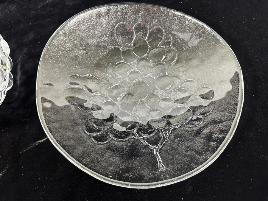 Just Added - (4) Kosta Boda Sweden Grape Bowls (1) 10 3/8W, (1) 7W & (2) 9.5W [Photo 4]