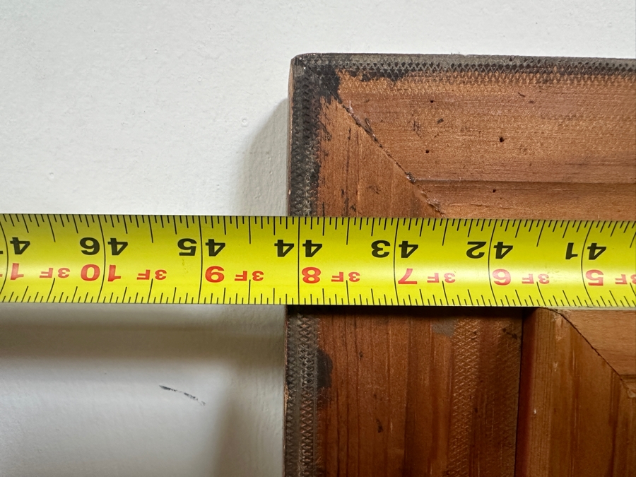 Just Added - Felix (Lex) Gonzalez (B. 1938) Original Oil Painting On Canvas Of Horses Titled 'Colting Time' Dated 1981 Los Angeles, CA 36 X 24 Framed 44 X 32 Retailed For $950 [Photo 17]