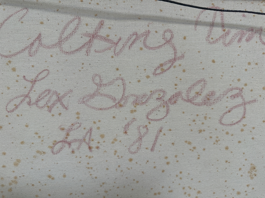 Just Added - Felix (Lex) Gonzalez (B. 1938) Original Oil Painting On Canvas Of Horses Titled 'Colting Time' Dated 1981 Los Angeles, CA 36 X 24 Framed 44 X 32 Retailed For $950 [Photo 13]