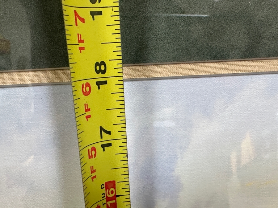 Just Added - Thomas Kinkade (1958-2012, American) Hand Signed Limited Edition Print Titled 'Main Street Courthouse' Numbered 1,764 Of 1,950 26.5 X 18 Framed 35.5 X 26.5 [Photo 9]