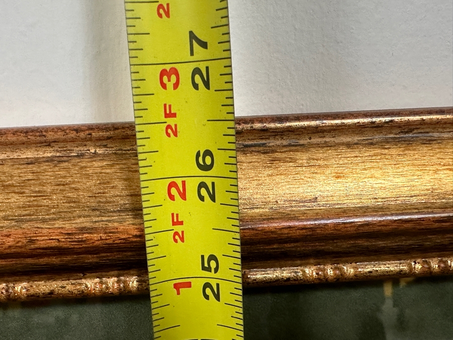 Just Added - Thomas Kinkade (1958-2012, American) Hand Signed Limited Edition Print Titled 'Main Street Courthouse' Numbered 1,764 Of 1,950 26.5 X 18 Framed 35.5 X 26.5 [Photo 11]