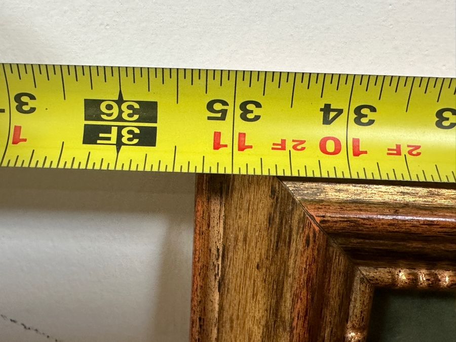 Just Added - Thomas Kinkade (1958-2012, American) Hand Signed Limited Edition Print Titled 'Main Street Courthouse' Numbered 1,764 Of 1,950 26.5 X 18 Framed 35.5 X 26.5 [Photo 10]