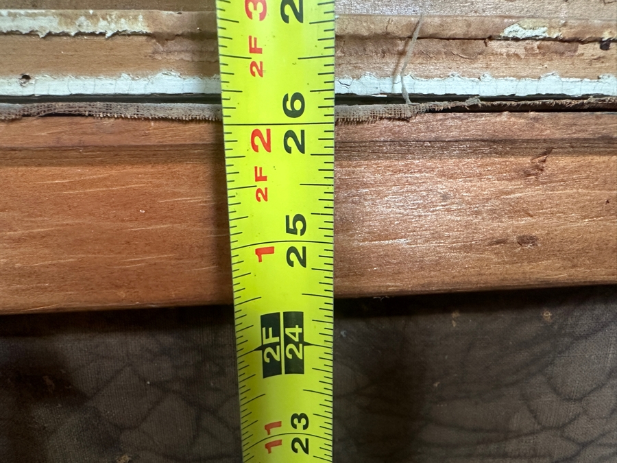 Just Added - Karl (Carl) von Calzada (B. 1824, Austrian) Antique Original Oil Painting On Canvas Signed And Dated 1868 Lower Left (Vertically) 20W X 26H In Antique Gilt Frame 30.5 X 36.5 [Photo 32]