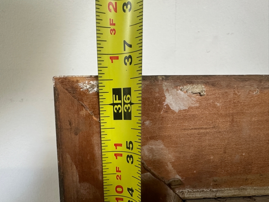 Just Added - Karl (Carl) von Calzada (B. 1824, Austrian) Antique Original Oil Painting On Canvas Signed And Dated 1868 Lower Left (Vertically) 20W X 26H In Antique Gilt Frame 30.5 X 36.5 [Photo 34]