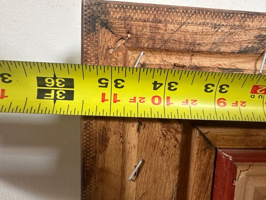 Just Added - Thomas Kinkade (1958-2012, American) Hand Signed Limited Edition Canvas Print Titled 'Village Christmas - Christmas Cottage VIII' Numbered 752 Of 1,240 G/P 24 X 18 Framed 35.5 X 29.5 [Photo 14]