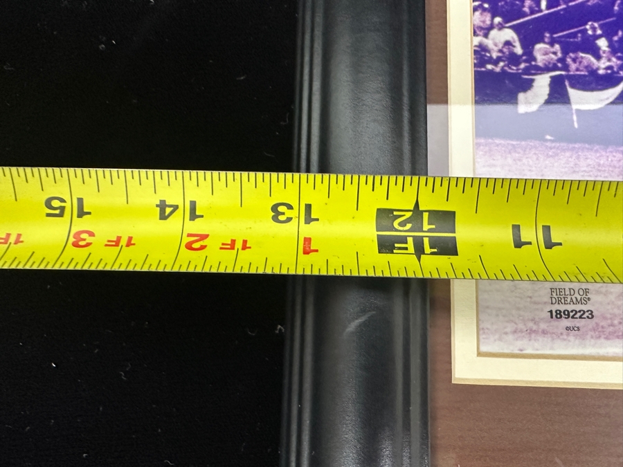 Just Added - Hand Signed Hank Aaron #44 Atlanta Braves Photograph With Field Of Dreams Certificate Of Authenticity 13 X 16 [Photo 14]