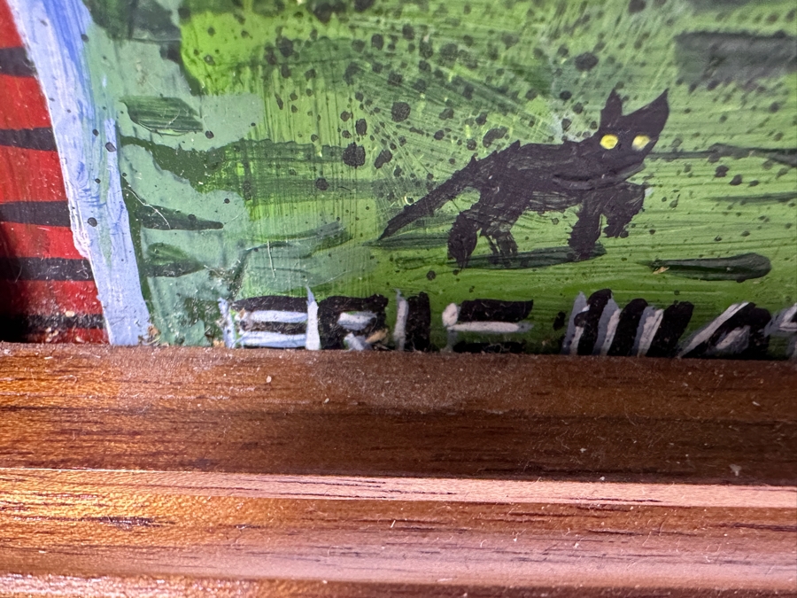 Just Added - Original Folk Art Panting On Paper by Erik Mattice [Photo 12]