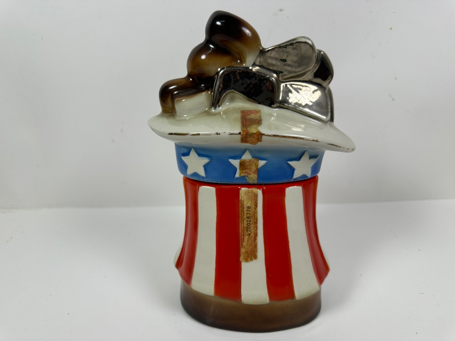 Just Added - Commemorative 1972 U.S. Open Golfing Tournament Pebble Beach, CA Jim Beam Bourbon Decanter 10.5'H [Photo 5]
