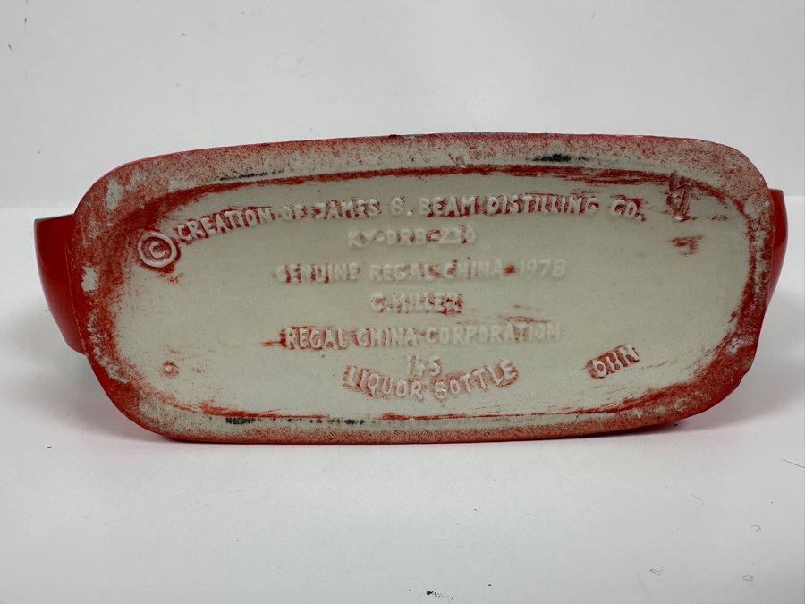 Just Added - Vintage Louisville Downs Racing Derby Jim Beam Bourbon Whiskey Decanter With Liquor 9H [Photo 7]