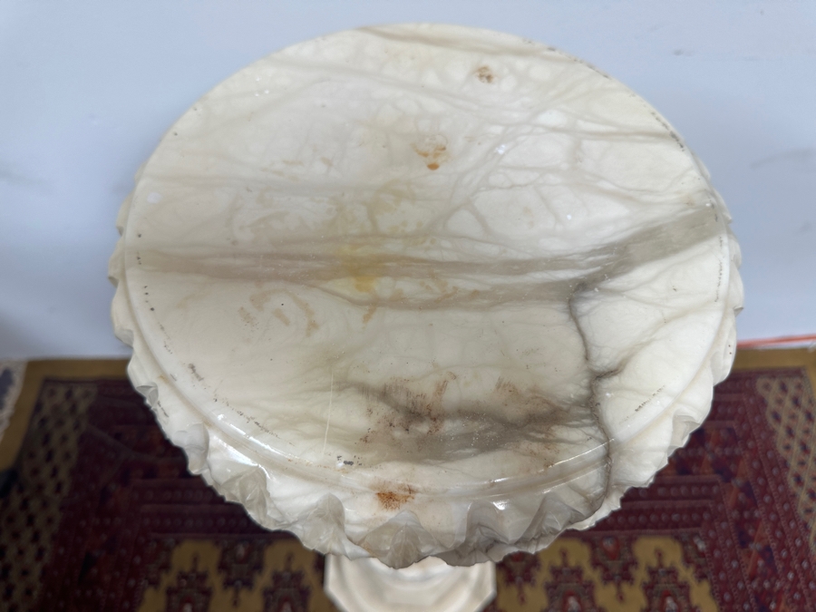 Just Added - Stunning Vintage Carved Marble Pedestal 35.5'H [Photo 6]