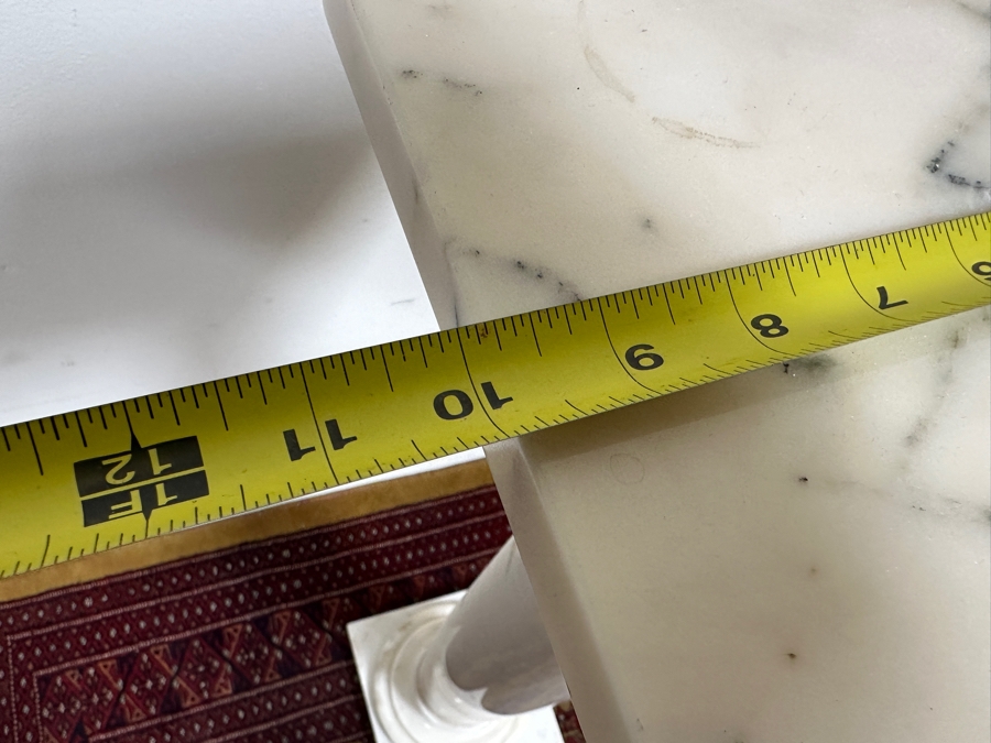 Just Added - Vintage Marble Pedestal 10W X 37.5H [Photo 9]