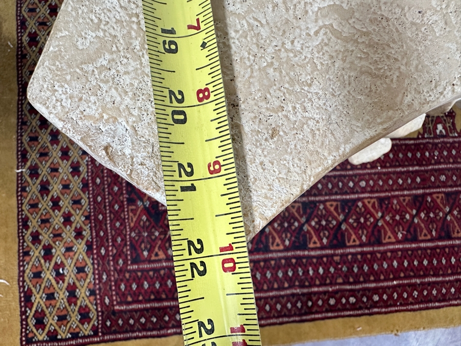 Just Added - Neoclassical Architectural Column Resin Side Tables 21.5W X 22D X 18.5H [Photo 9]