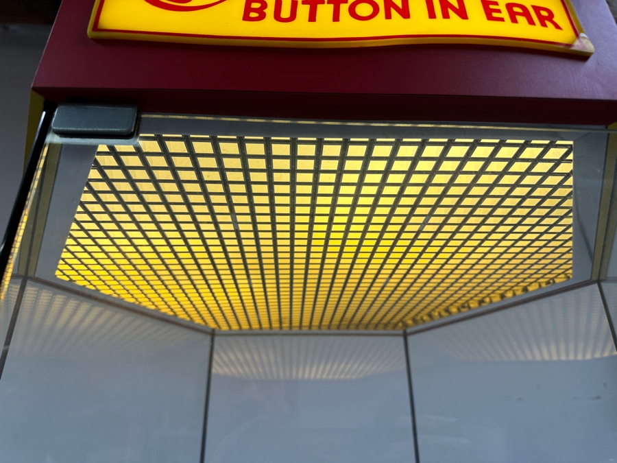 Just Added - Vintage Steiff Bear Button In The Ear Mercantile Store Display Cabinet Perfect For Displaying For Collection Of Steiff Bears 27W X 93H [Photo 7]