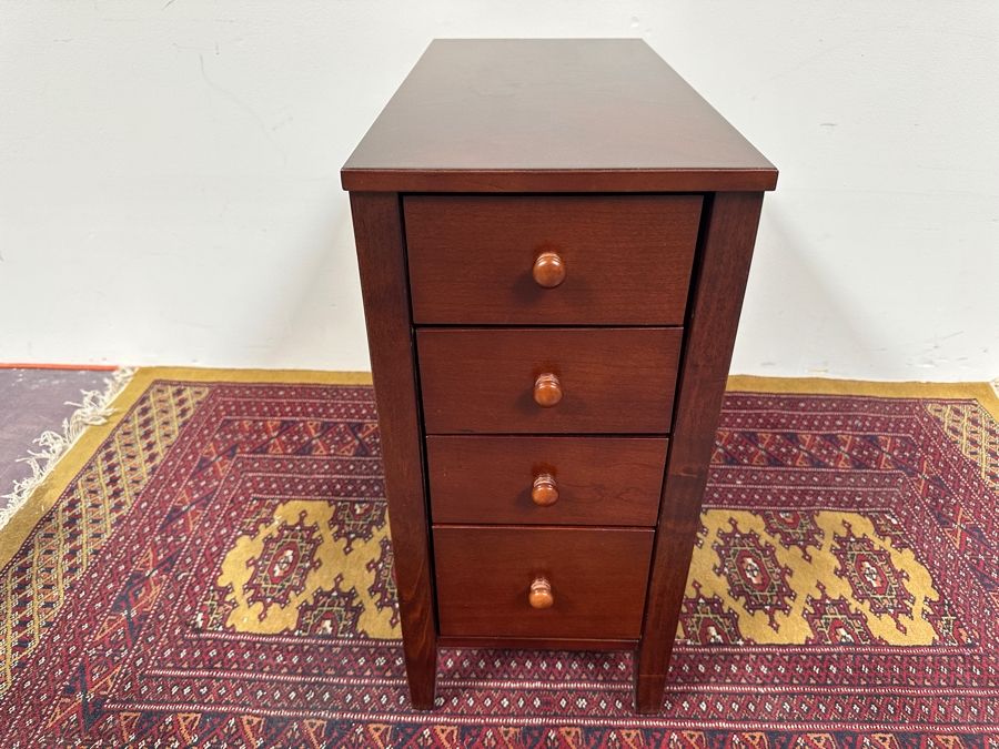 Just Added - Levenger 'No-Room-for-a-Table' Table with Drawers 11.25'W x 24'D x 24'H $429.50 Retail [Photo 2]