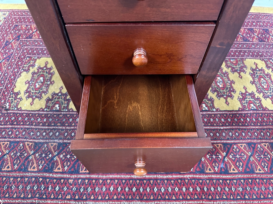 Just Added - Levenger 'No-Room-for-a-Table' Table with Drawers 11.25'W x 24'D x 24'H $429.50 Retail [Photo 5]