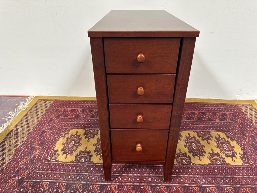 Just Added - Levenger 'No-Room-for-a-Table' Table with Drawers 11.25'W x 24'D x 24'H $429.50 Retail [Photo 3]