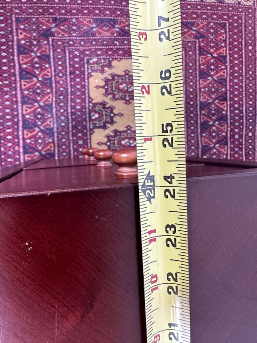 Just Added - Levenger 'No-Room-for-a-Table' Table with Drawers 11.25'W x 24'D x 24'H $429.50 Retail [Photo 14]