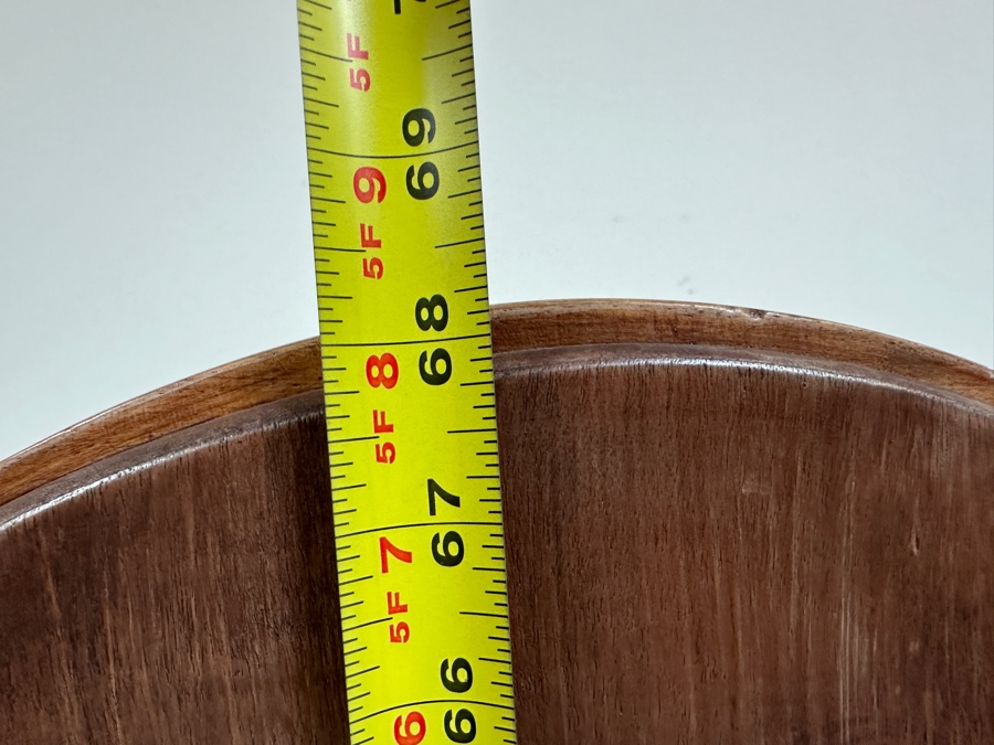 Just Added - Vintage Framed Oval Wooden Full Length Cheval Mirror 27.5'W x 68'H [Photo 10]