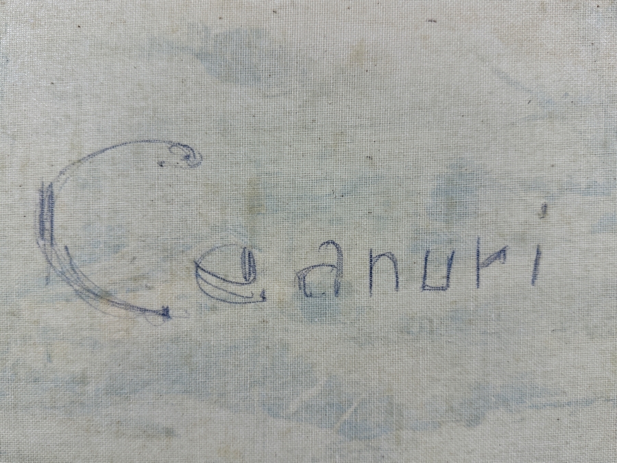 Just Added - Sol Gorbea (1934-1995) Original Abstract Oil Painting On Canvas 29 X 21.5 Framed 32 X 25 [Photo 12]